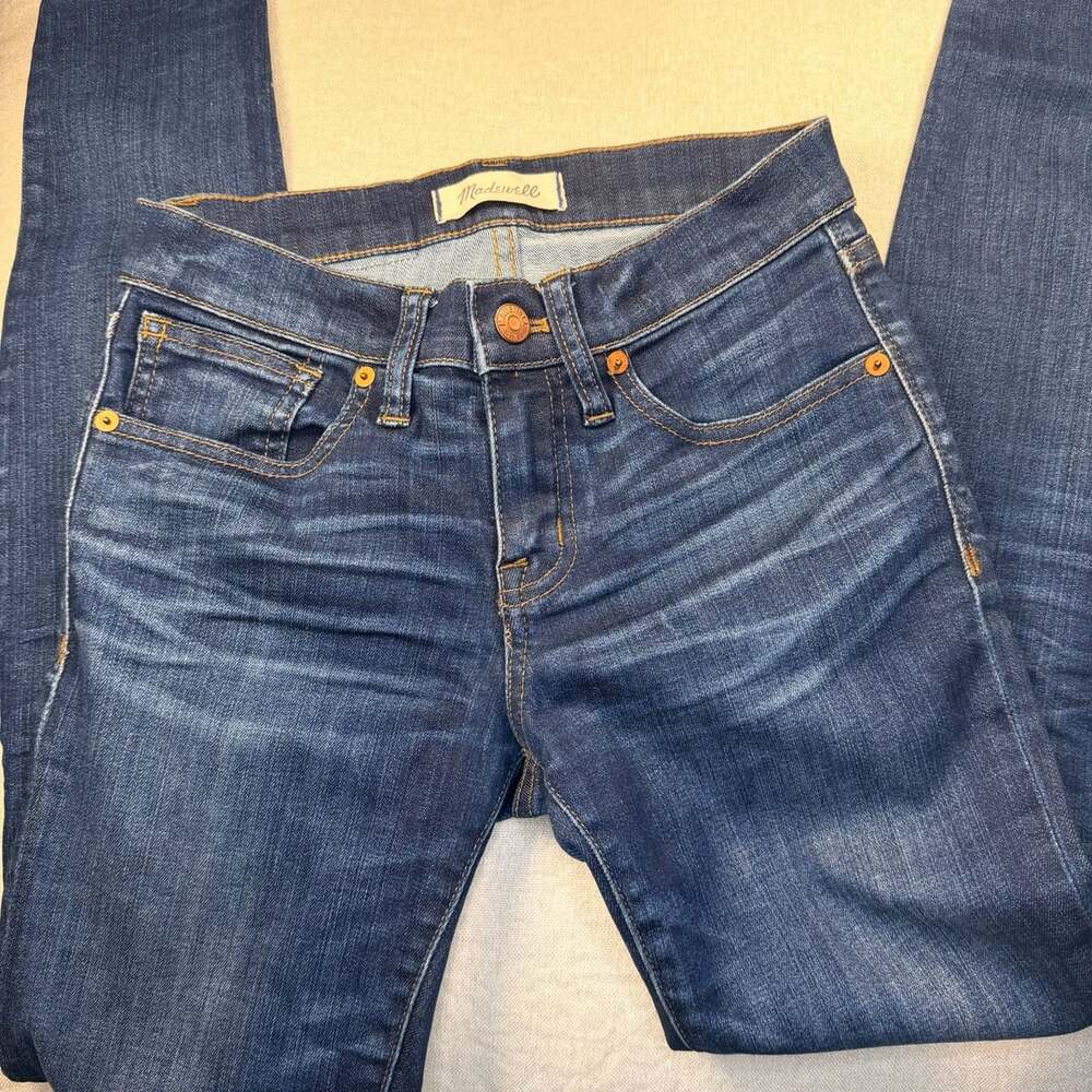 NWOT Madewell Skinny Skinny Jeans Size 24 Dark Wash Denim